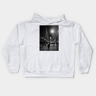 Christmas in Paris, France Kids Hoodie